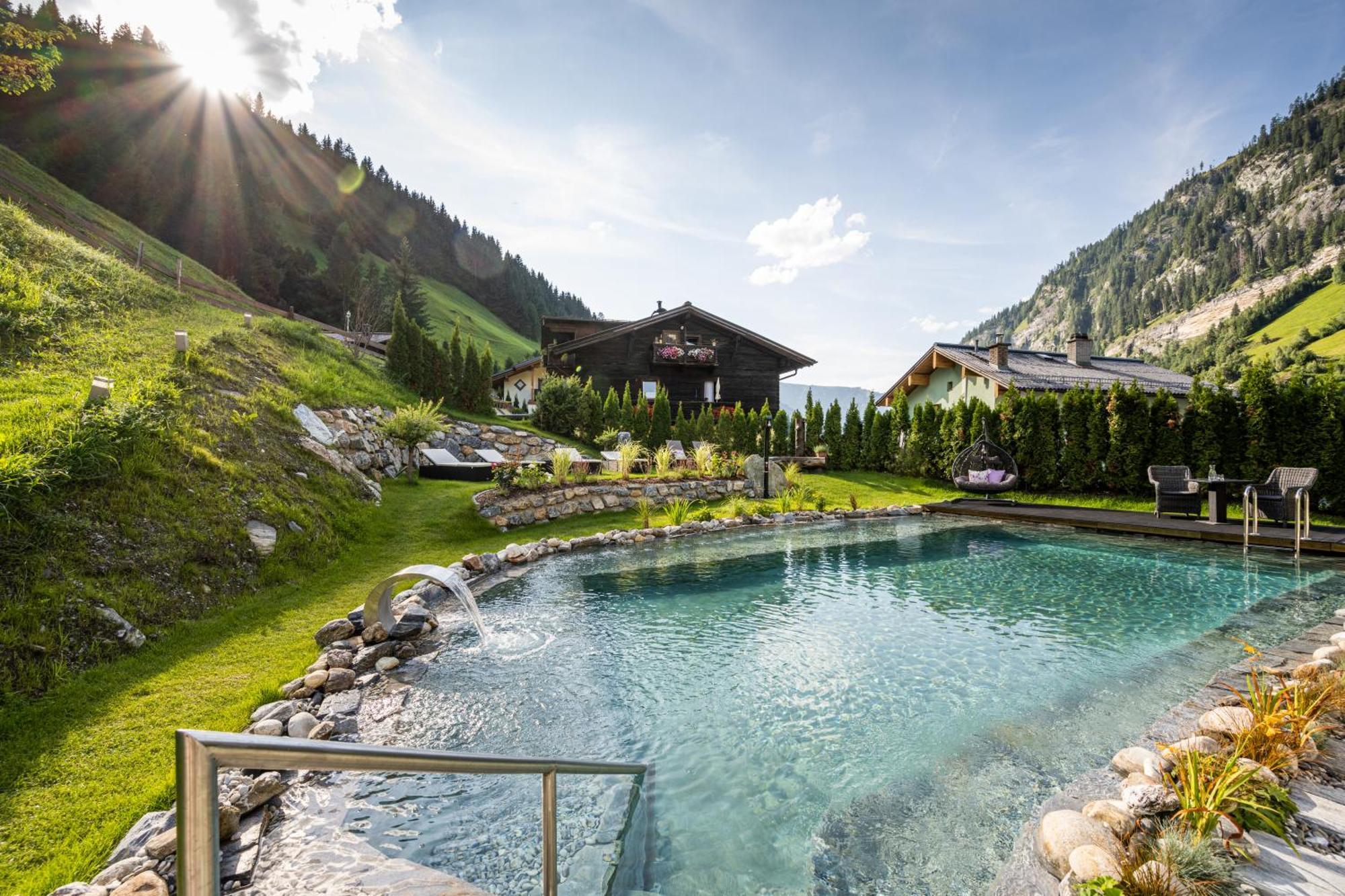 Naturhotel Huettenwirt Im Grossarltal Hüttschlag Extérieur photo