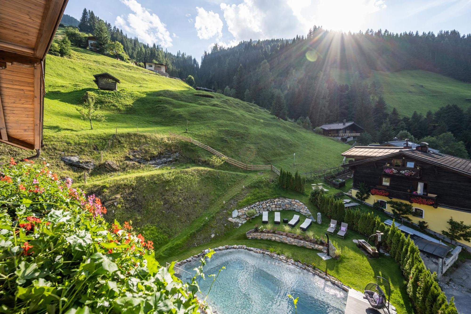 Naturhotel Huettenwirt Im Grossarltal Hüttschlag Extérieur photo